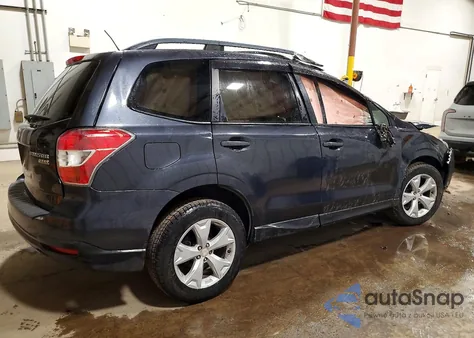 2015 Subaru Forester 2.5I Premium z USA, uszkodzony, nr VIN JF2SJAGC5FH828410